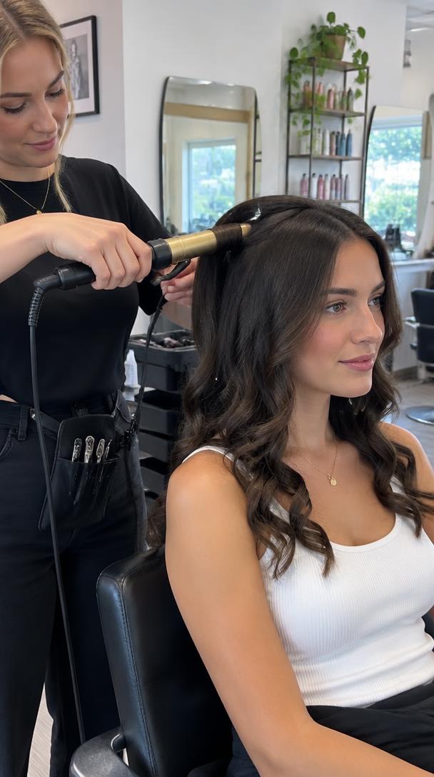 Curling technique on a client